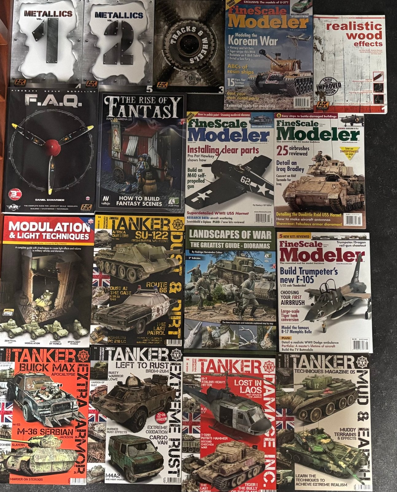 Collectie modelbouw tijdschriften en boeken, Ophalen of Verzenden, Gebruikt, Overige typen