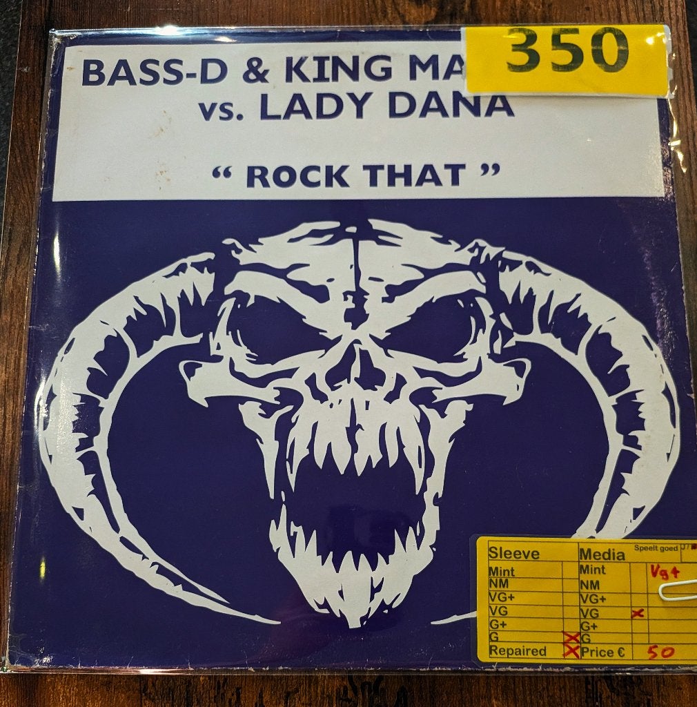 Bass-D & King Matthew vs. Lady Dana - Rock That, Gebruikt, Ophalen of Verzenden, EP, 12 inch