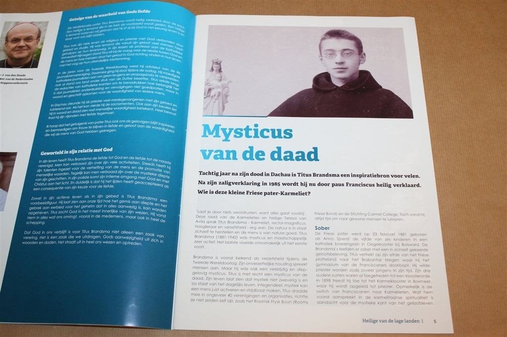 Titus Brandsma — Verzet, Mystiek en Heiligverklaring 2022, Ophalen of Verzenden, Gelezen