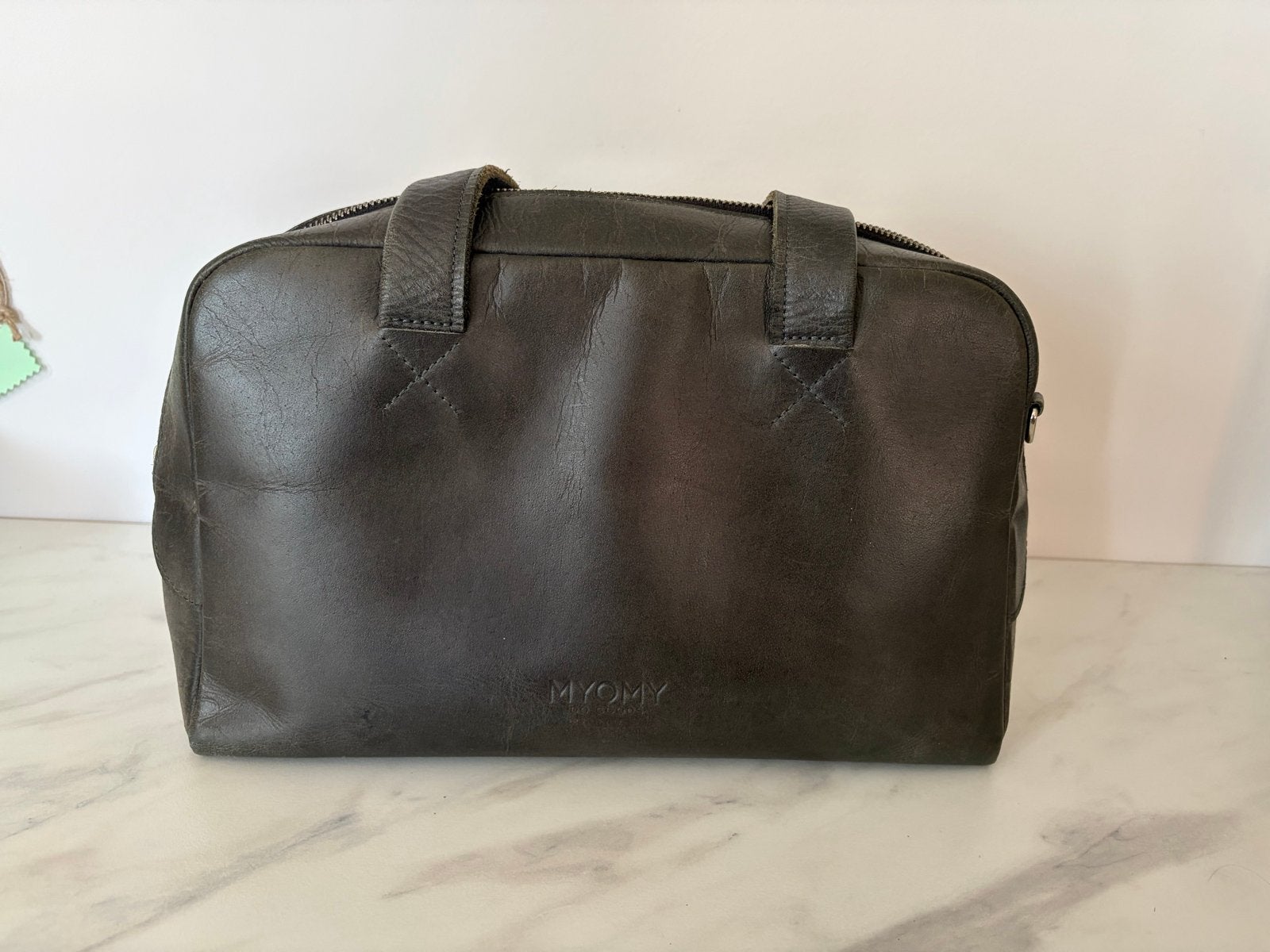 Leuke Myomy tas, Ophalen of Verzenden, Gebruikt, Grijs, Handtas