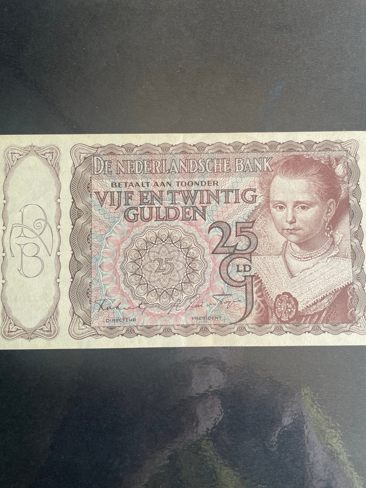 Zeldzaam 25 Gulden biljet uit 1943 - De Nederlandse Bank, Ophalen of Verzenden, 25 gulden, Los biljet