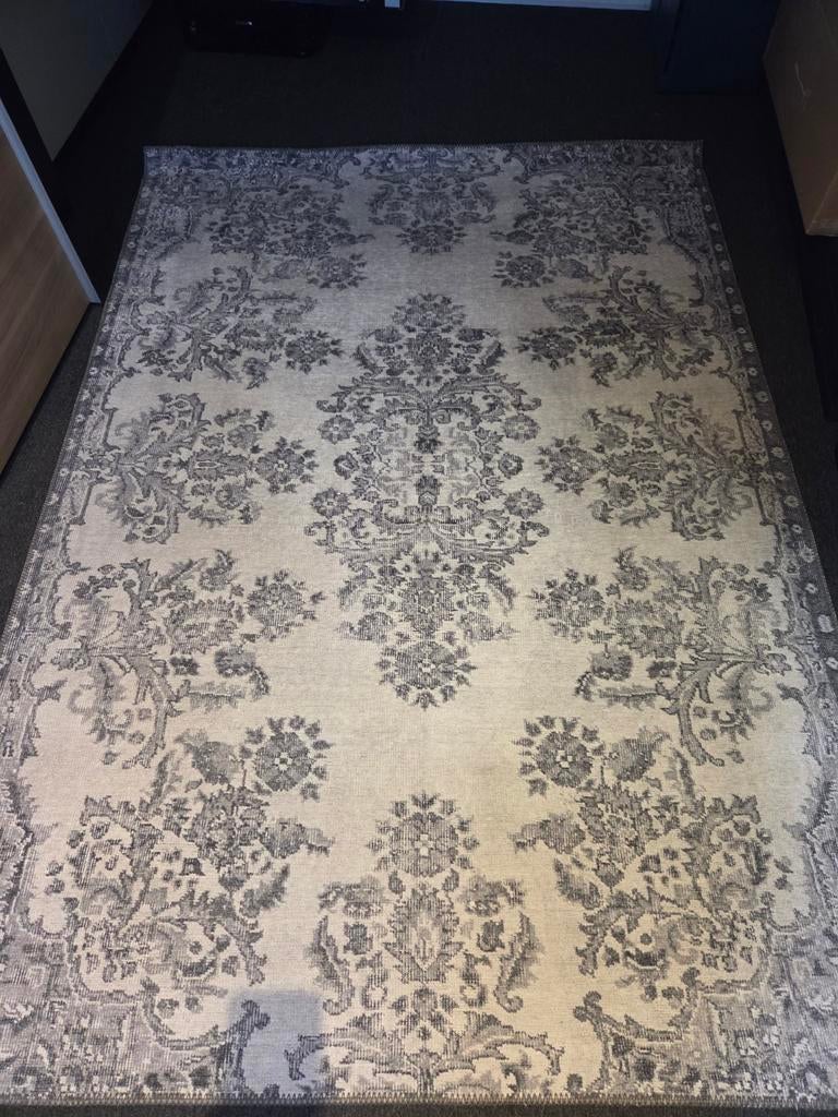 Goossens Moods Vloerkleed 160x230 cm Grijs, Ophalen, 150 tot 200 cm, 200 cm of meer, Zo goed als nieuw