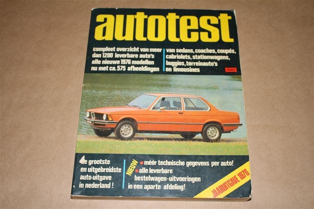 Autotest - Jaaruitgave 1976, Ophalen of Verzenden, Gelezen, Algemeen
