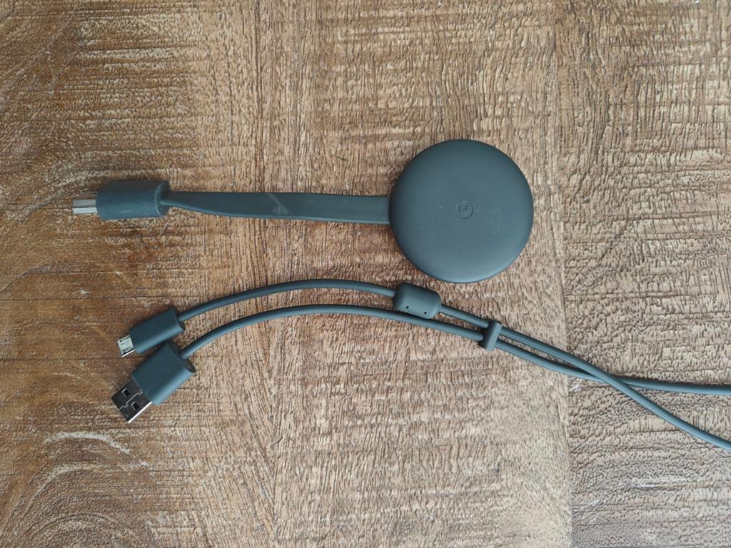 Chromecast V3 inclusief kabel, Ophalen of Verzenden, Gebruikt, HDMI