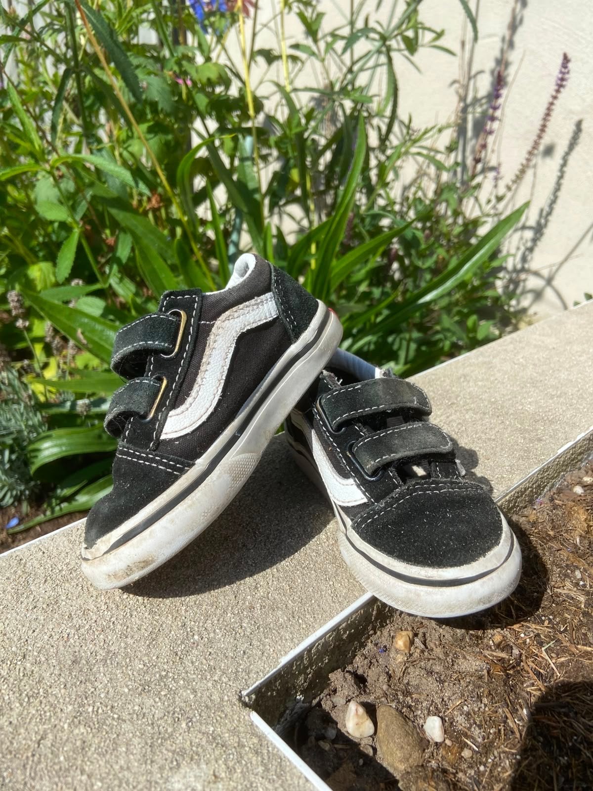 Vans Old Skool klittenband sneakers maat 22, Ophalen of Verzenden, Gebruikt, Jongen of Meisje, Schoenen