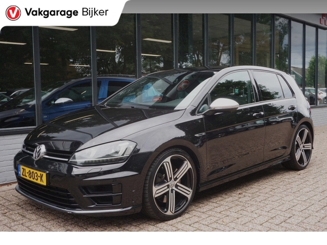 Volkswagen Golf 2.0 TSI R 4Motion (bj 2015, automaat), Auto's, Volkswagen, Gebruikt, 4 cilinders, 1984 cc, Leder en Stof
