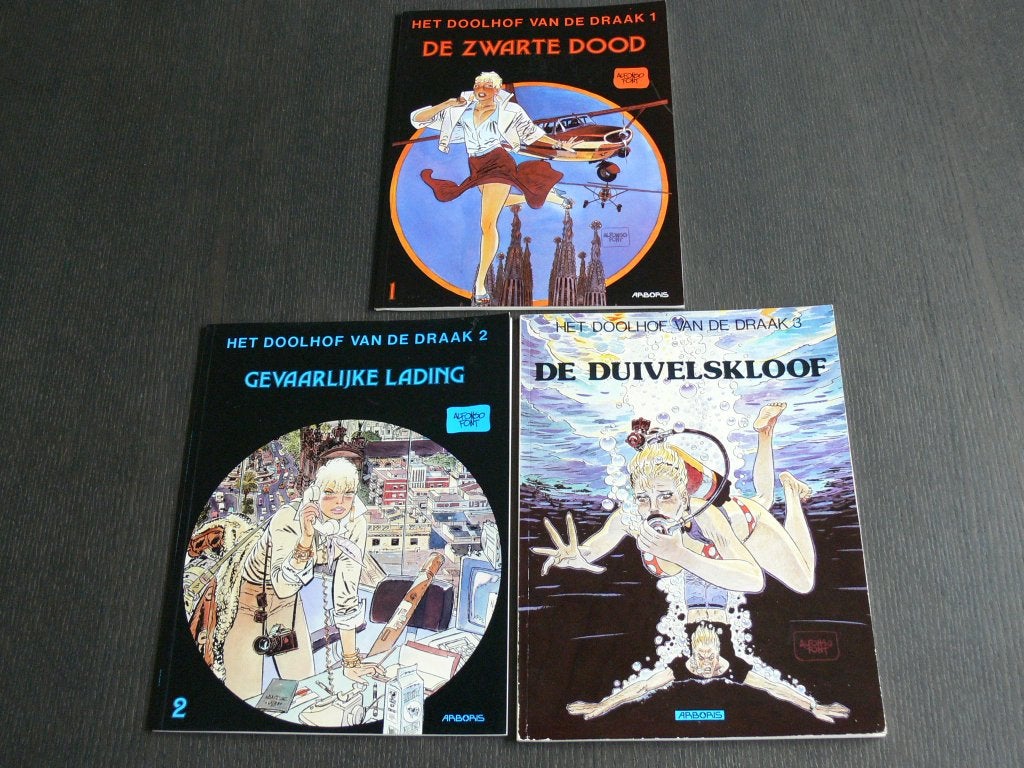 Het doolhof van de draak - deel 1 t/m 3, Complete serie of reeks, Ophalen of Verzenden, Gelezen