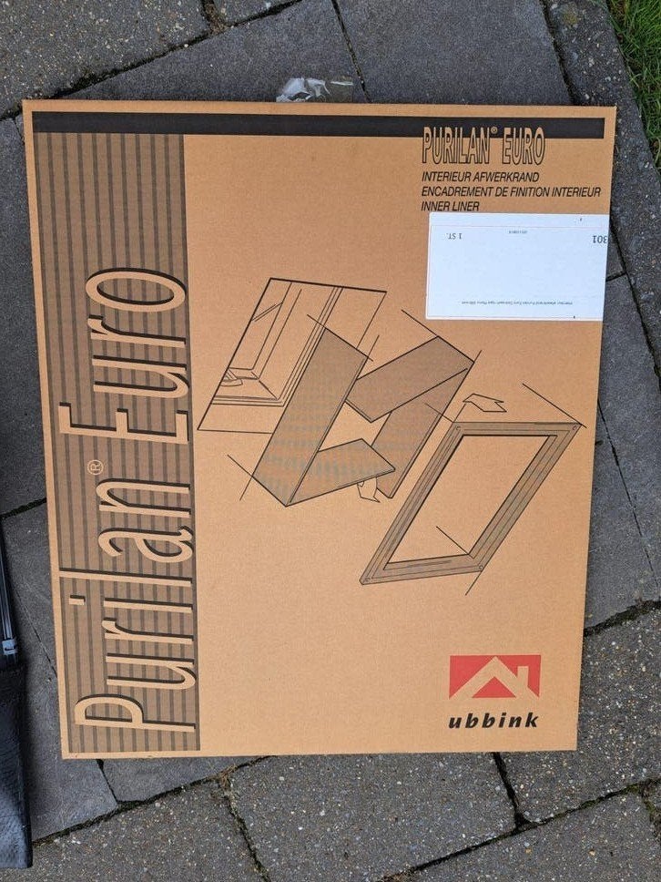 Te koop: nieuw Ubbink Purilan Euro dakraam, Ophalen, Minder dan 80 cm, Minder dan 80 cm, Nieuw