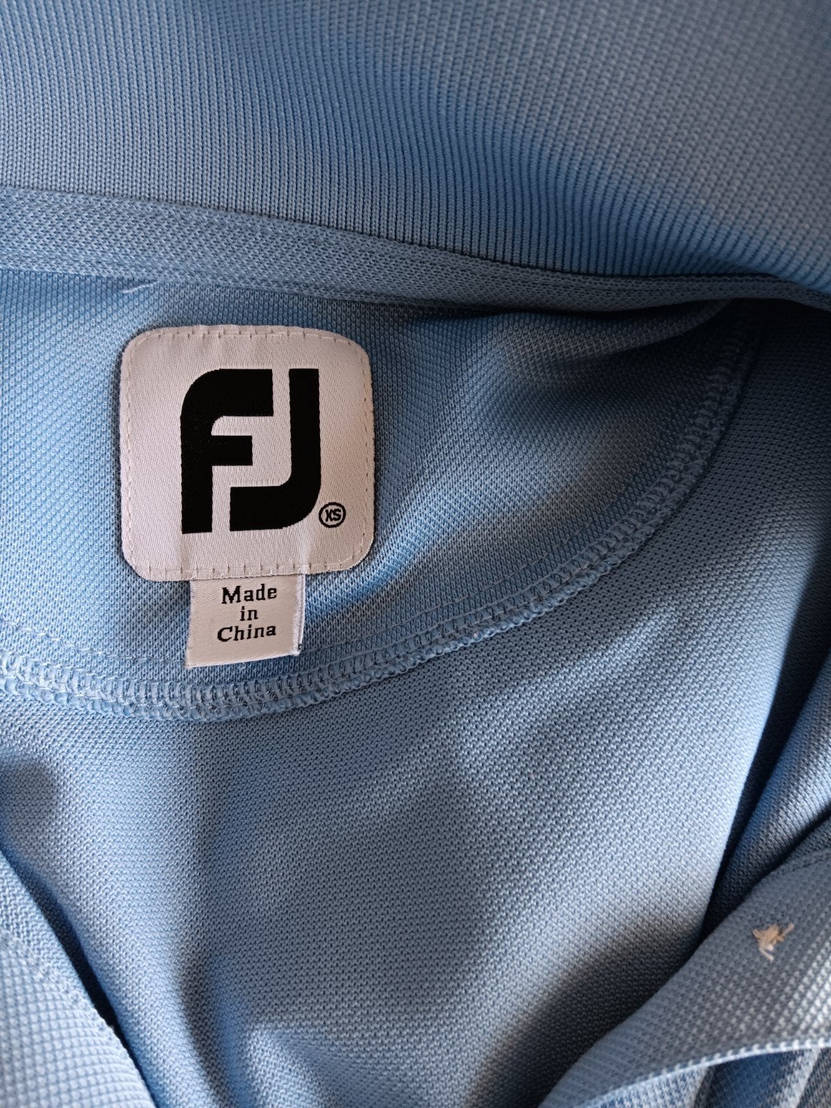FOOTJOY GOLF POLO MT XS, Ophalen of Verzenden, Zo goed als nieuw, Maat 46 (S) of kleiner, Blauw