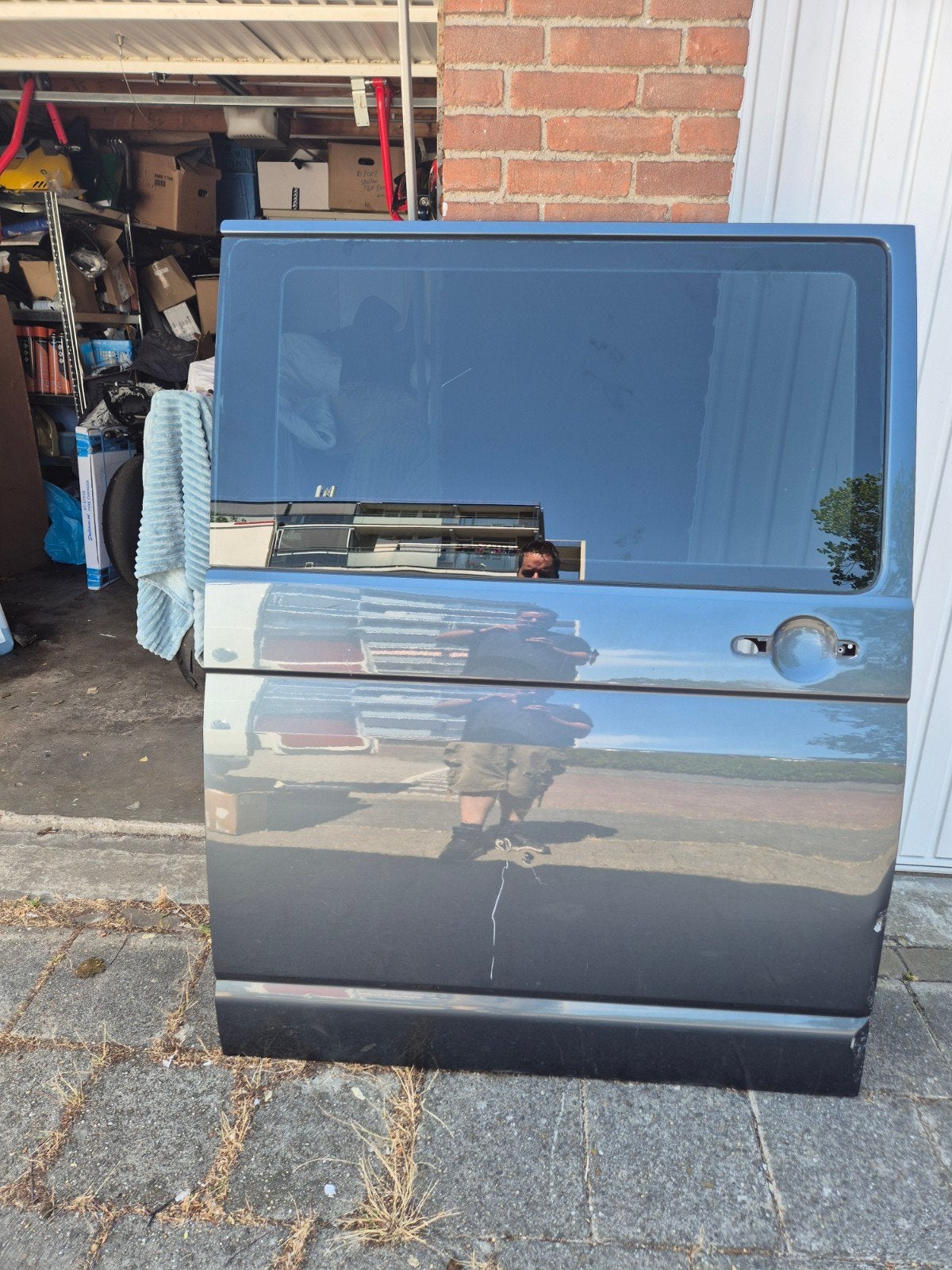 VW Transporter T5/T6 Schuifdeur met geblindeerd raam, Ophalen, Voor, Volkswagen, Deur