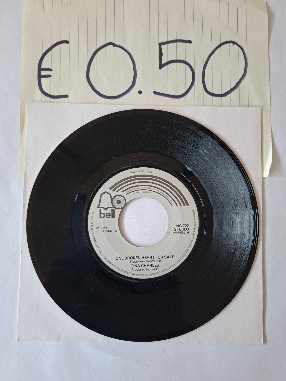 Tina Charles, Ophalen of Verzenden, Gebruikt, 7 inch, Pop