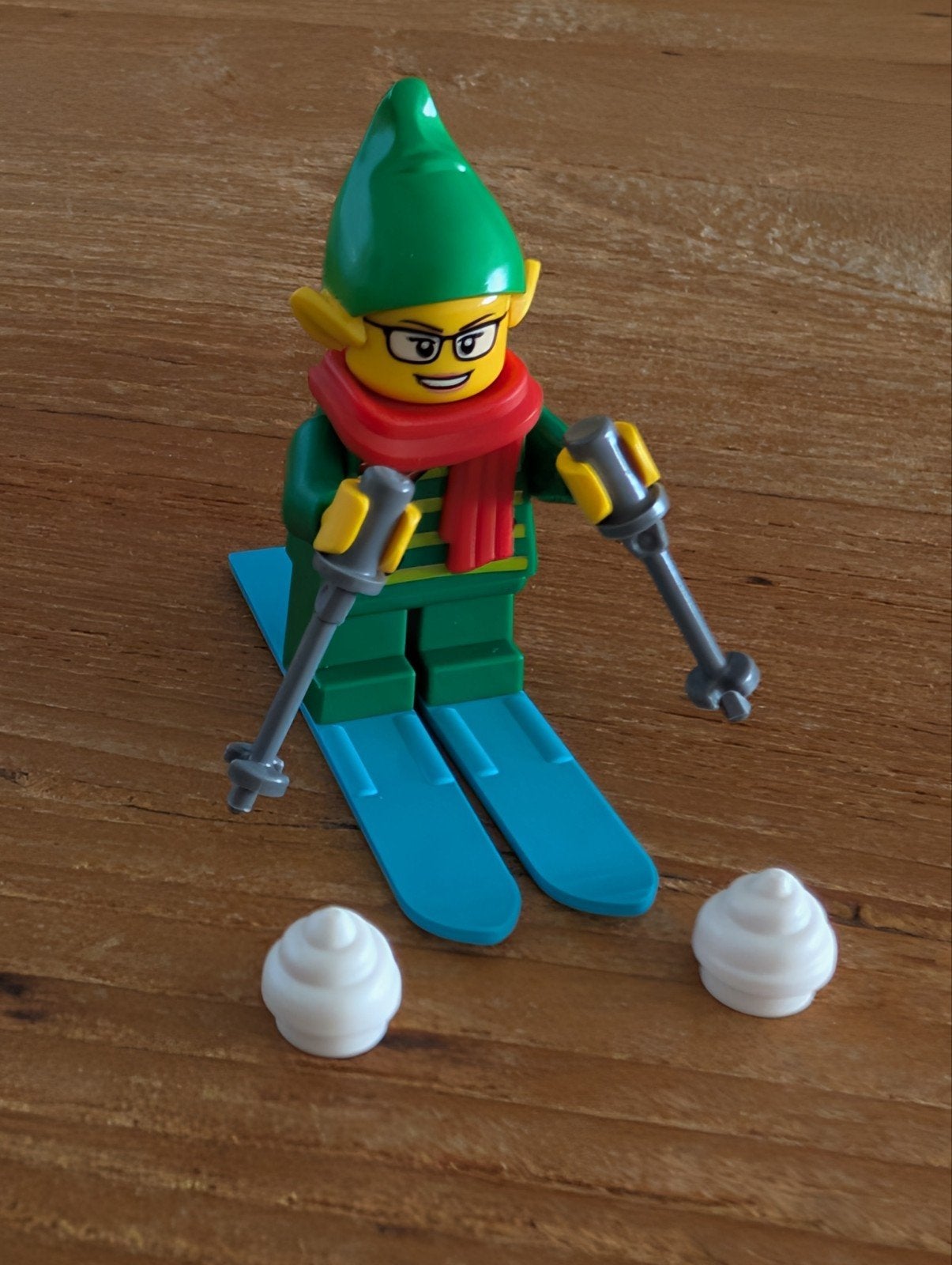 Lego Minifigures kerst/ kerstelf met accessoires, Lego, Nieuw, Ophalen of Verzenden, Minifiguur