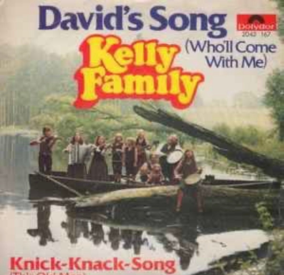 Kelly Family – David's Song / VG+ Single / 17-6, Ophalen of Verzenden, Zo goed als nieuw, Pop