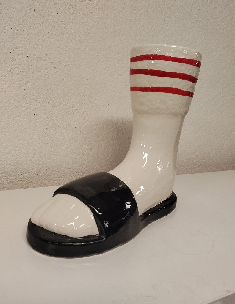 Foute vaas sandaal - slipper - badslipper - sok - tokkie, Kwastje-over-Kastje, Nieuw, Ophalen of Verzenden, Kwastjeoverkastje@gmail.com