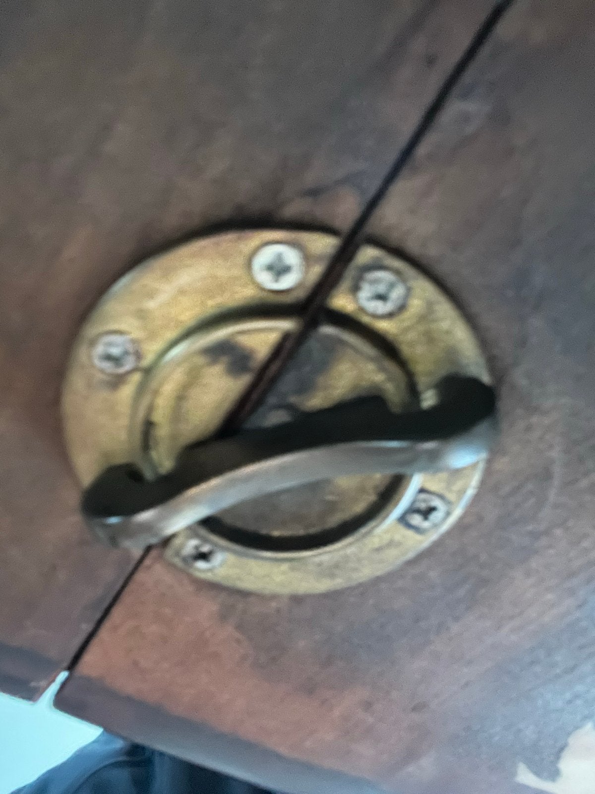 Antieke houten eettafel - Vlinderklep,, Ophalen of Verzenden