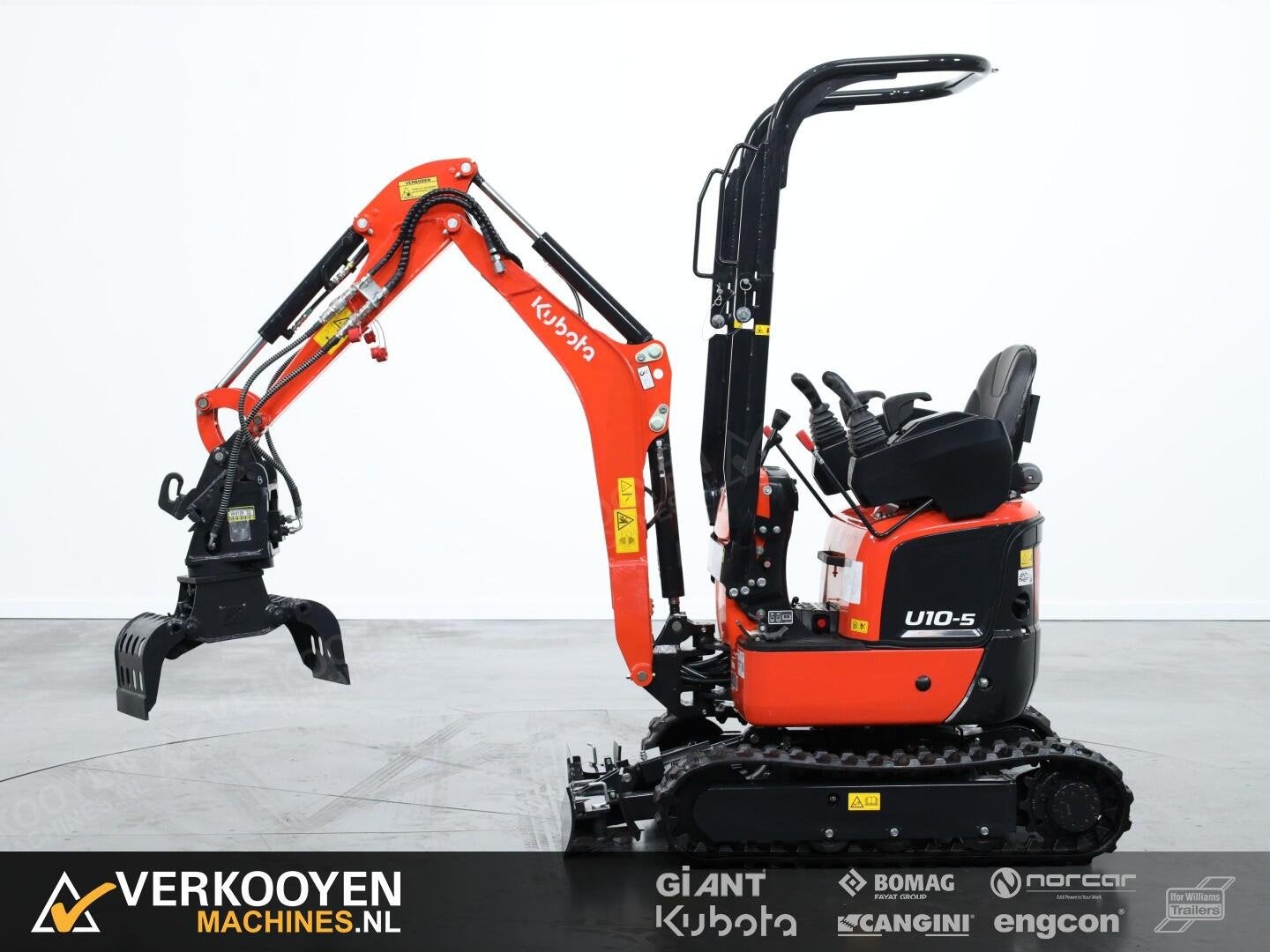2026 Kubota U10-5 + Sloopsorteer ADV1089, Graafmachine