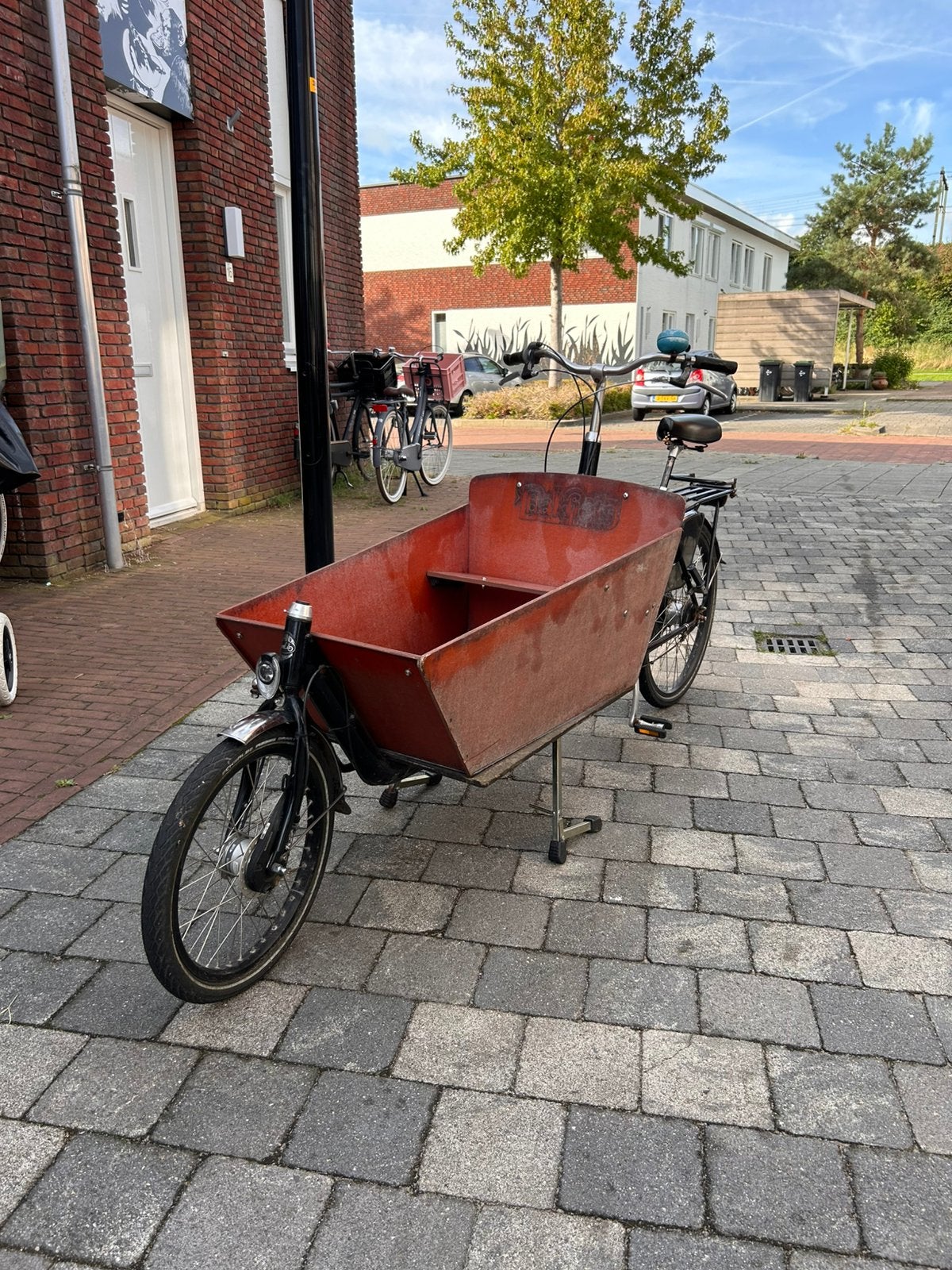 Bakfiets nl opknapper/onderdelen, Fietsen en Brommers, Fietsen | Bakfietsen, Ophalen, Gebruikt, 2 kinderen, Overige merken