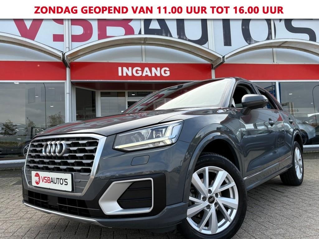 Audi Q2 (1.5) 35 TFSI 150PK AUT. S-EDITION NARDO-GREY LED TR, Auto's, Automaat, 4 cilinders, Bedrijf, 19 km/l
