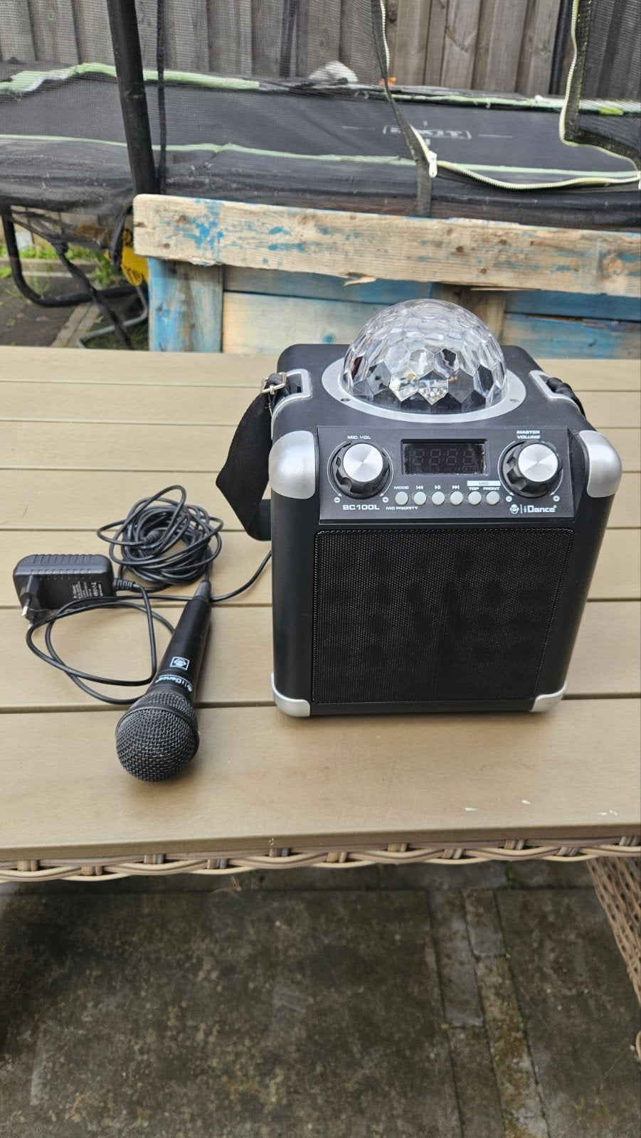 iDance BC100L Bluetooth Karaokesysteem met Microfoon, Ophalen of Verzenden