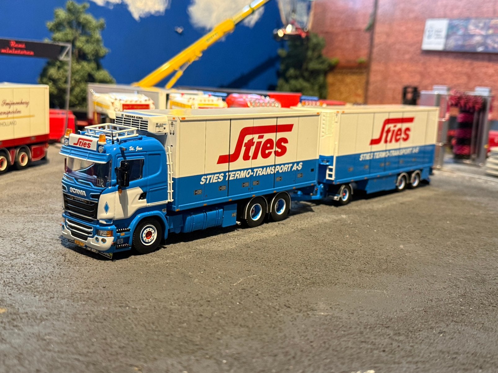 Tekno sties scania, Hobby en Vrije tijd, Tekno, Nieuw, Tekno, Bus of Vrachtwagen