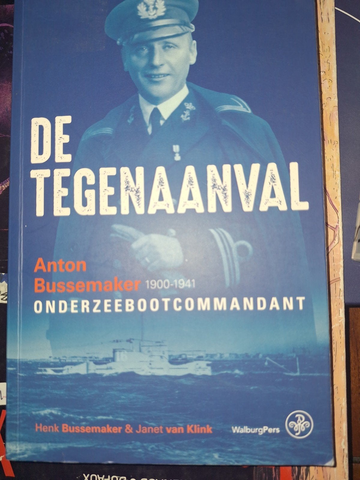 Janet van Klink - De tegenaanval, Verzamelen, Verzenden, Marine, Nederland, Boek of Tijdschrift