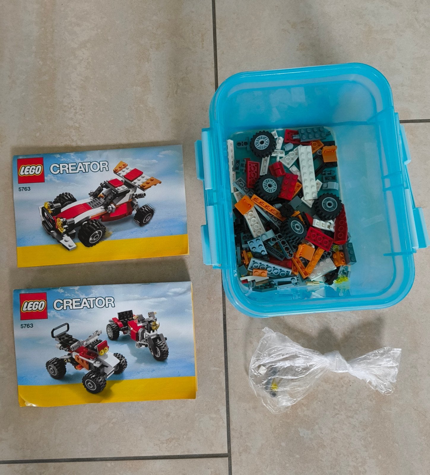 Lego Creator 5763 duinracer 3 in 1 set, Kinderen en Baby's, Speelgoed | Duplo en Lego, Lego, Ophalen of Verzenden, Zo goed als nieuw