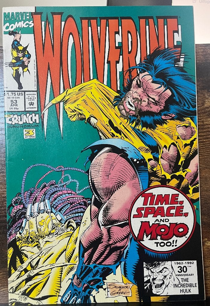 Wolverine (1988) #53 (Marvel Comics), Boeken, Strips | Comics, Eén comic, Amerika, Ophalen of Verzenden, Zo goed als nieuw