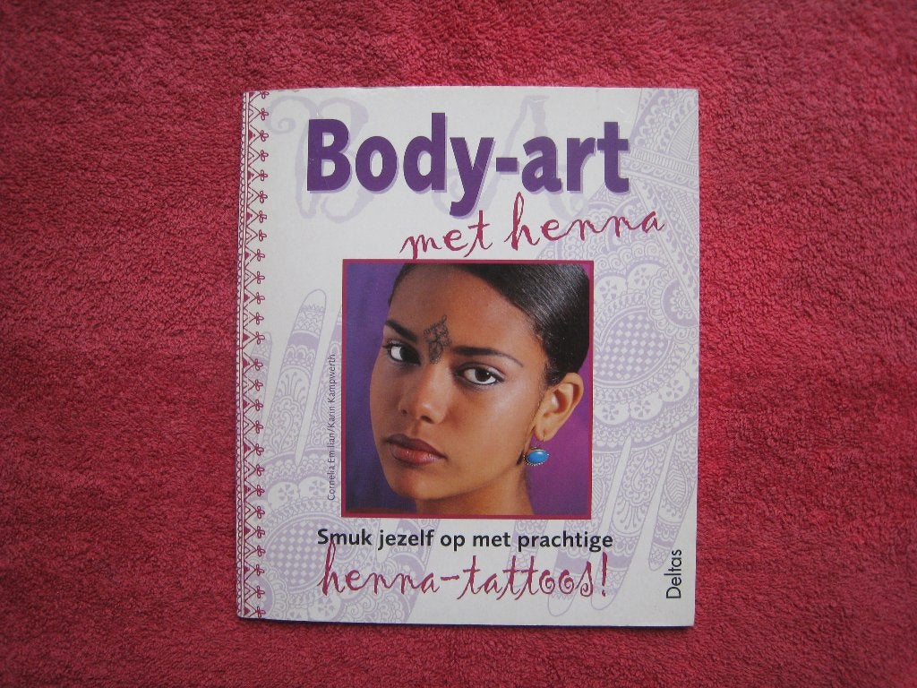 Body-Art met henna, Ophalen of Verzenden, Zo goed als nieuw, Tekenen en Schilderen, Cornelia Emilian