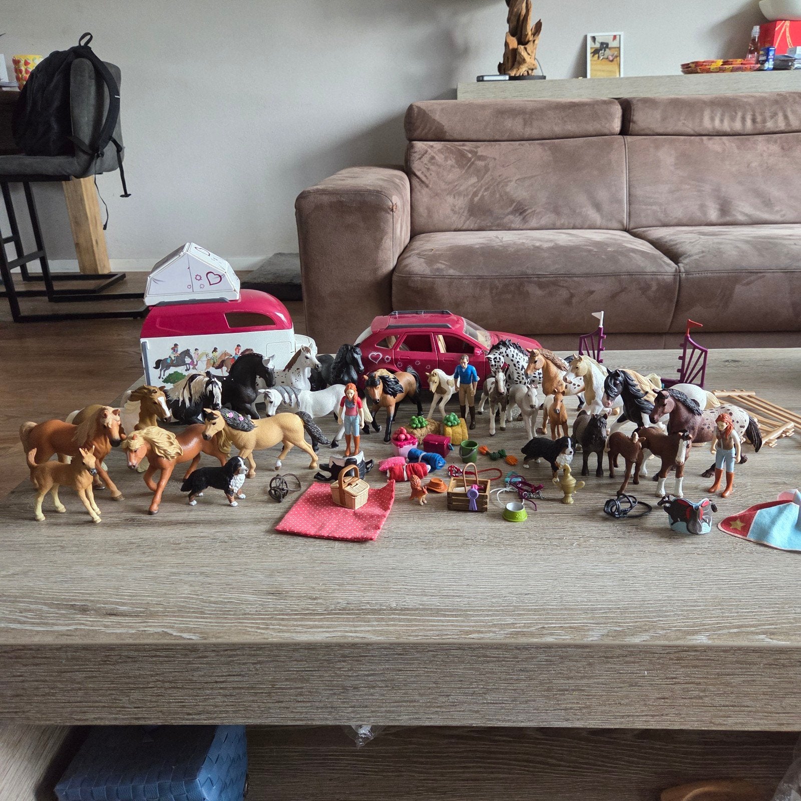 Schleich paarden, Ophalen of Verzenden, Zo goed als nieuw, Paard, Beeldje of Figuurtje