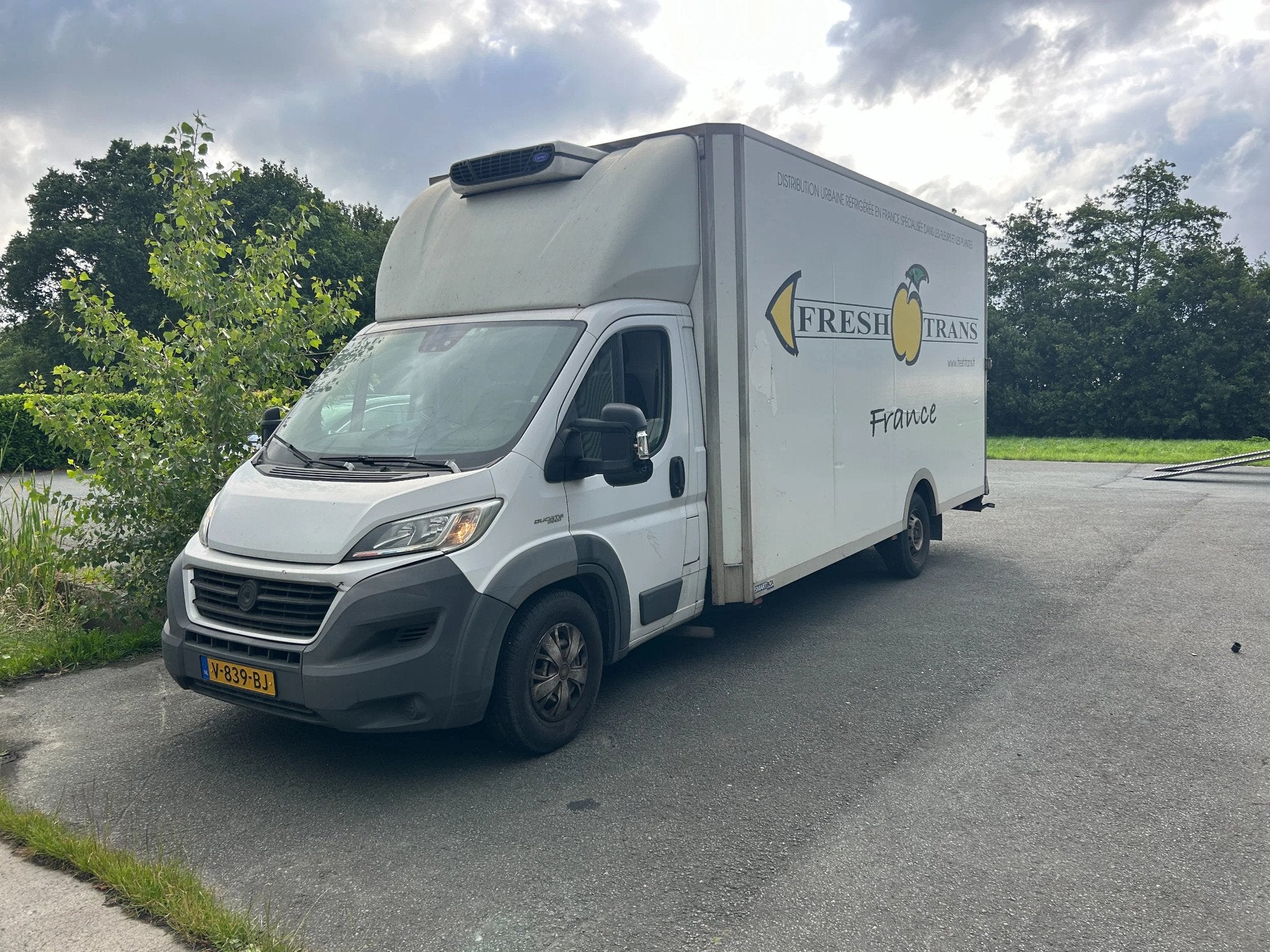 Fiat Ducato Ducato 18 Al-Ko Chassis (bj 2016), Euro 5, Gebruikt, Wit, Bedrijf