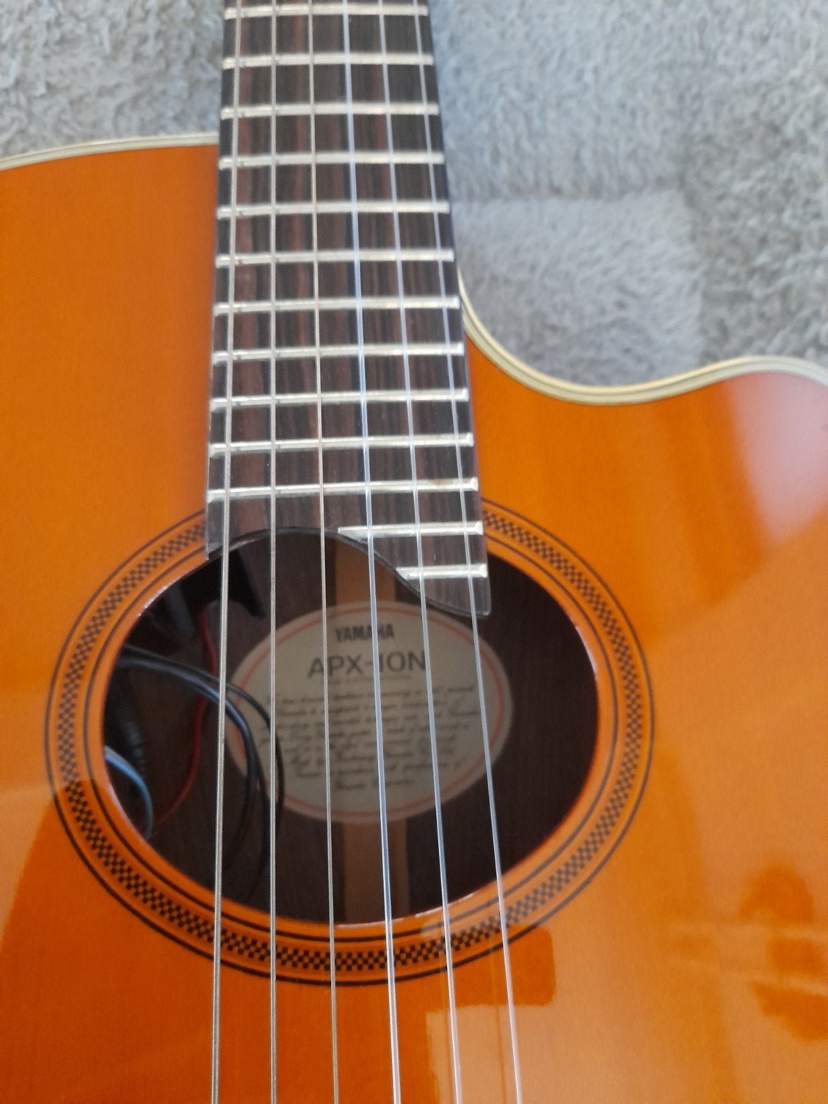 Prachtige yamaha apx 10n nylonstring gitaar, Ophalen of Verzenden