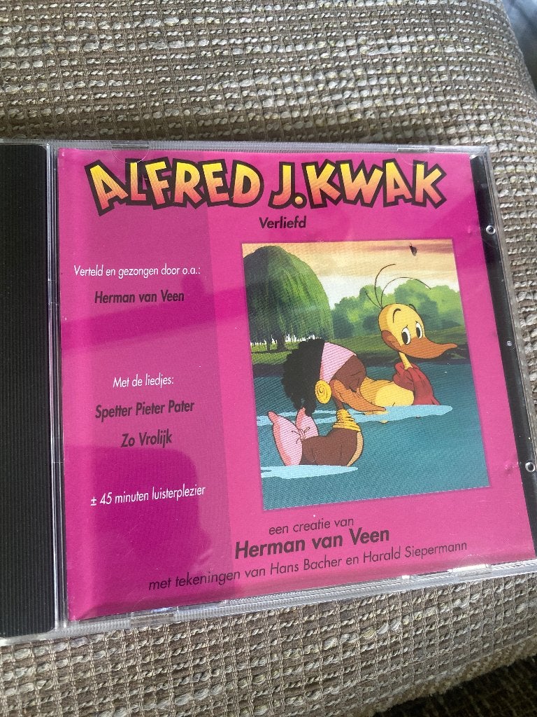 Alfred J. Kwak - Verliefd (CD), Inclusief boekje, Gebruikt, 3 tot 5 jaar, Ophalen of Verzenden