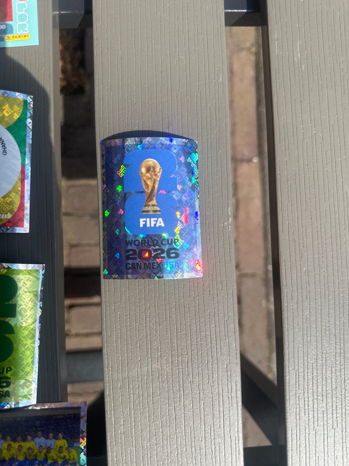 FIFA World Cup 2026 Sticker - Holografisch, Ophalen, Zo goed als nieuw, Sport