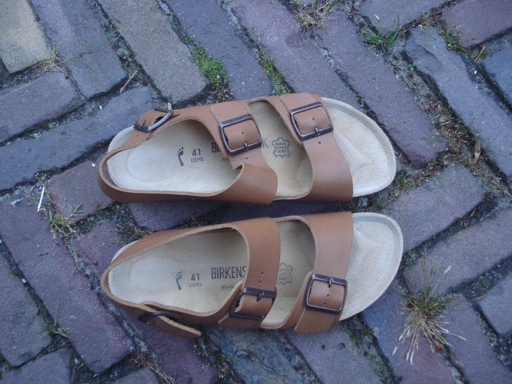 BIRKENSTOCK SANDALEN BRUIN NIEUW 41 GRATIS VERZENDING POST, Bruin, Verzenden, Nieuw, Sandalen of Muiltjes
