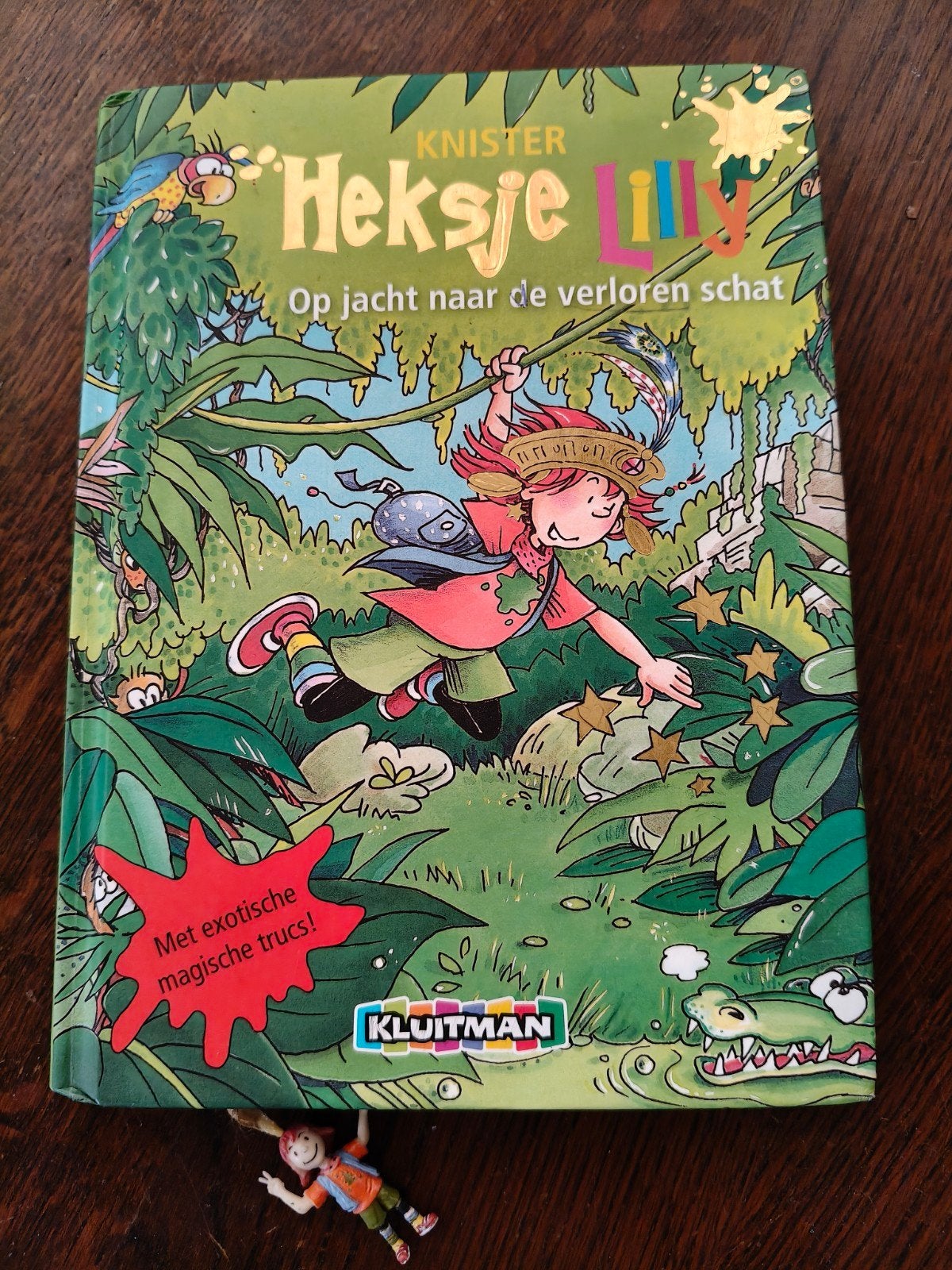 Heksje Lilly: Op jacht naar de verloren schat, Ophalen of Verzenden, Zo goed als nieuw, Knister, Fictie algemeen
