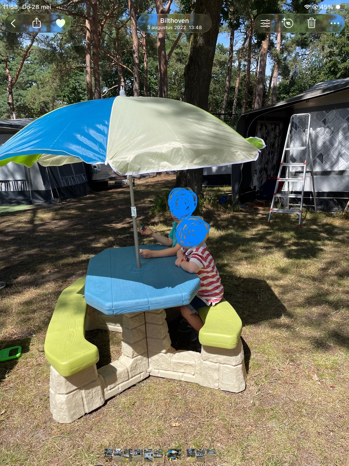 LITTLE TIKES picnicbank voor de kleintjes, Ophalen, Zo goed als nieuw