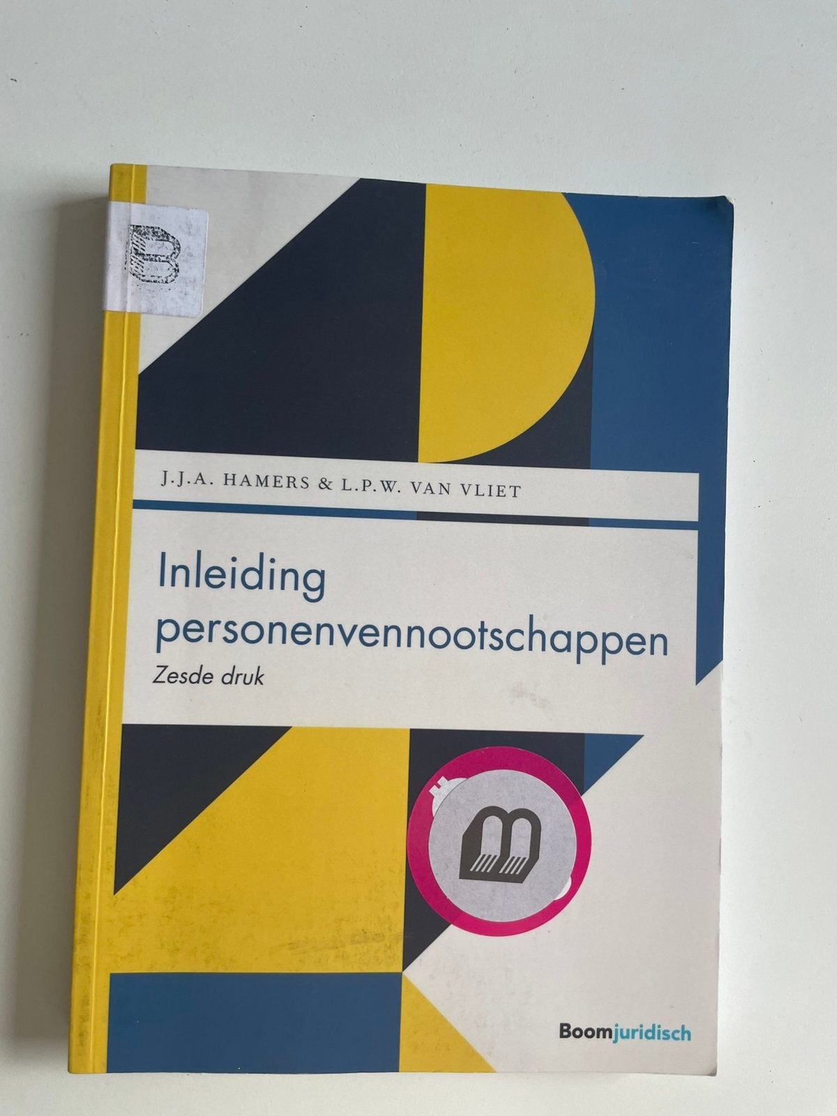 Inleiding personenvennootschappen, Ophalen of Verzenden, Beta, Zo goed als nieuw, HBO