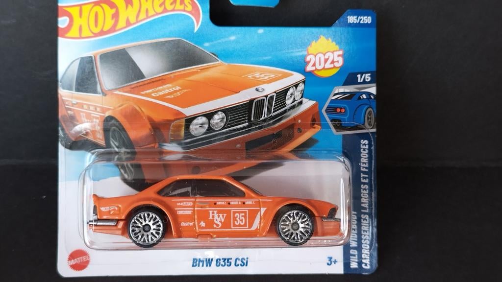 BMw 635 Csi Jägermeister 1:64 3inch Hotwheels Pol, 1186 MJ 1 NL, Auto, Verzenden, Nieuw