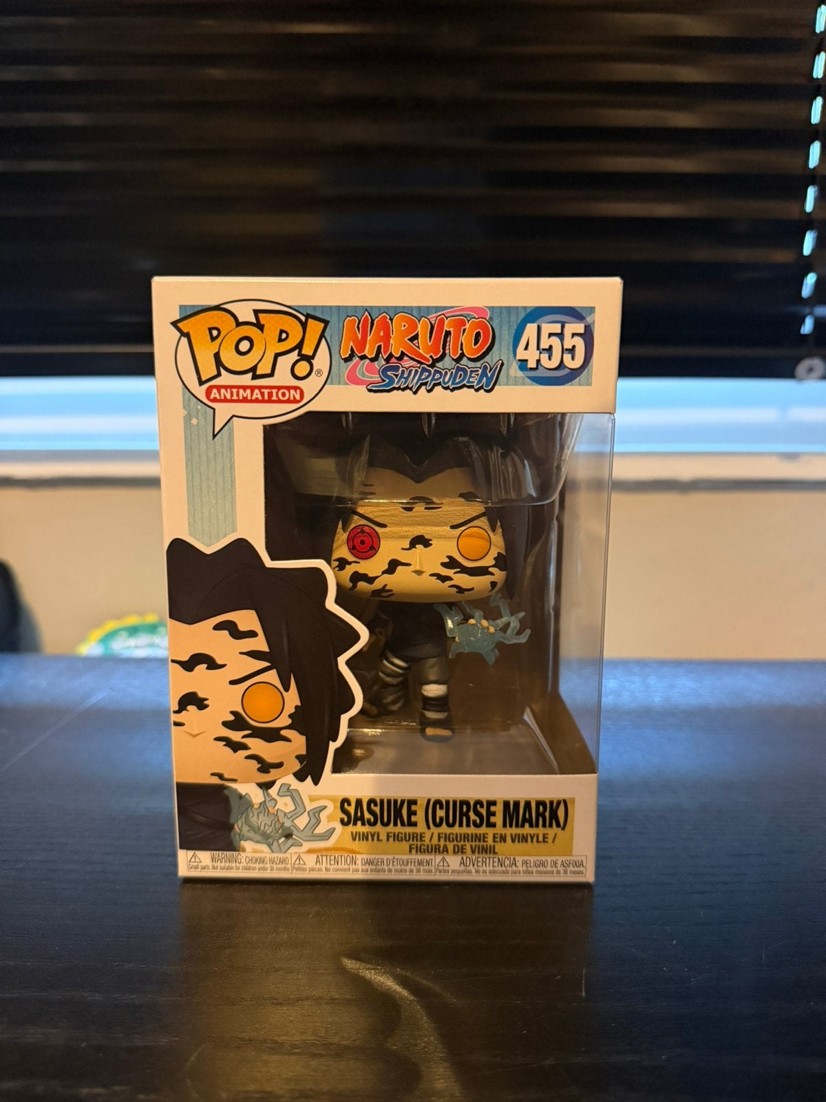 Funko Pop Sasuke Naruto 455, Ophalen of Verzenden, Zo goed als nieuw
