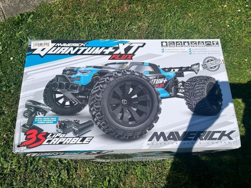 Maverick Quantum+XT, Hobby en Vrije tijd, Modelbouw | Radiografisch | Auto's, Ophalen, Zo goed als nieuw, Auto offroad