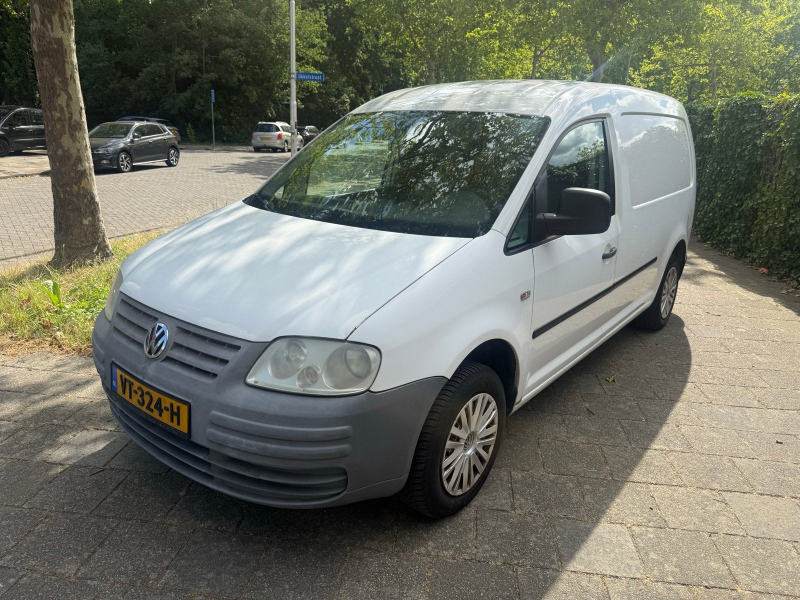 VOLKSWAGEN CADDY MAXI 1.6 BENZINE!, Auto's, Volkswagen, Bedrijf, 2 stoelen, Geïmporteerd