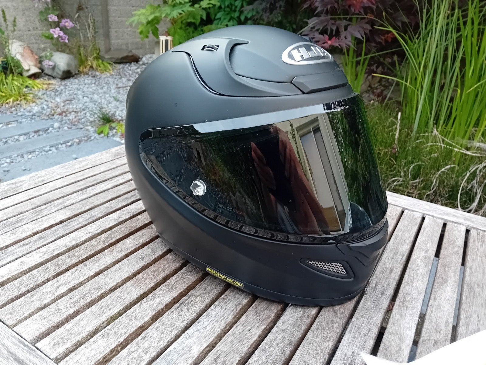Hjc motorhelm xl, Ophalen, Integraalhelm, Tweedehands, XL