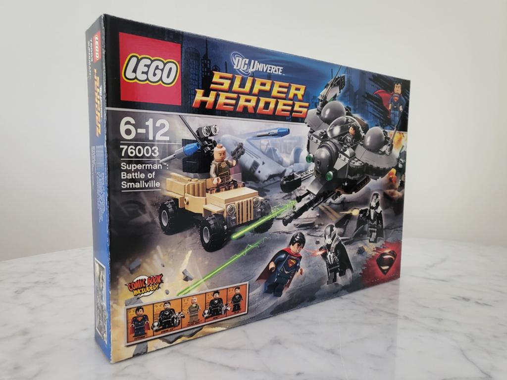 LEGO Super Heroes 76003 Superman: Battle of Smallville, Overige thema's, Lego, Ophalen of Verzenden, Zo goed als nieuw