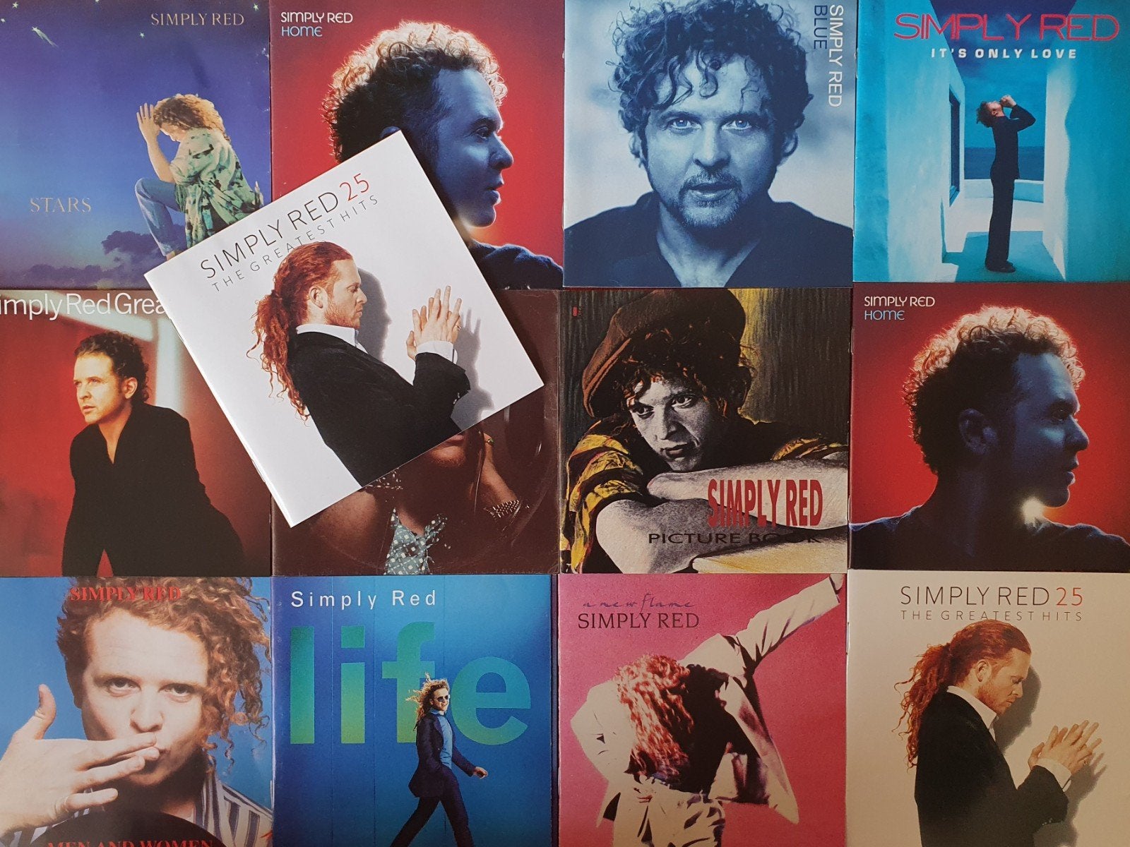 Simply Red cd's mogen ook per stuk, Ophalen of Verzenden