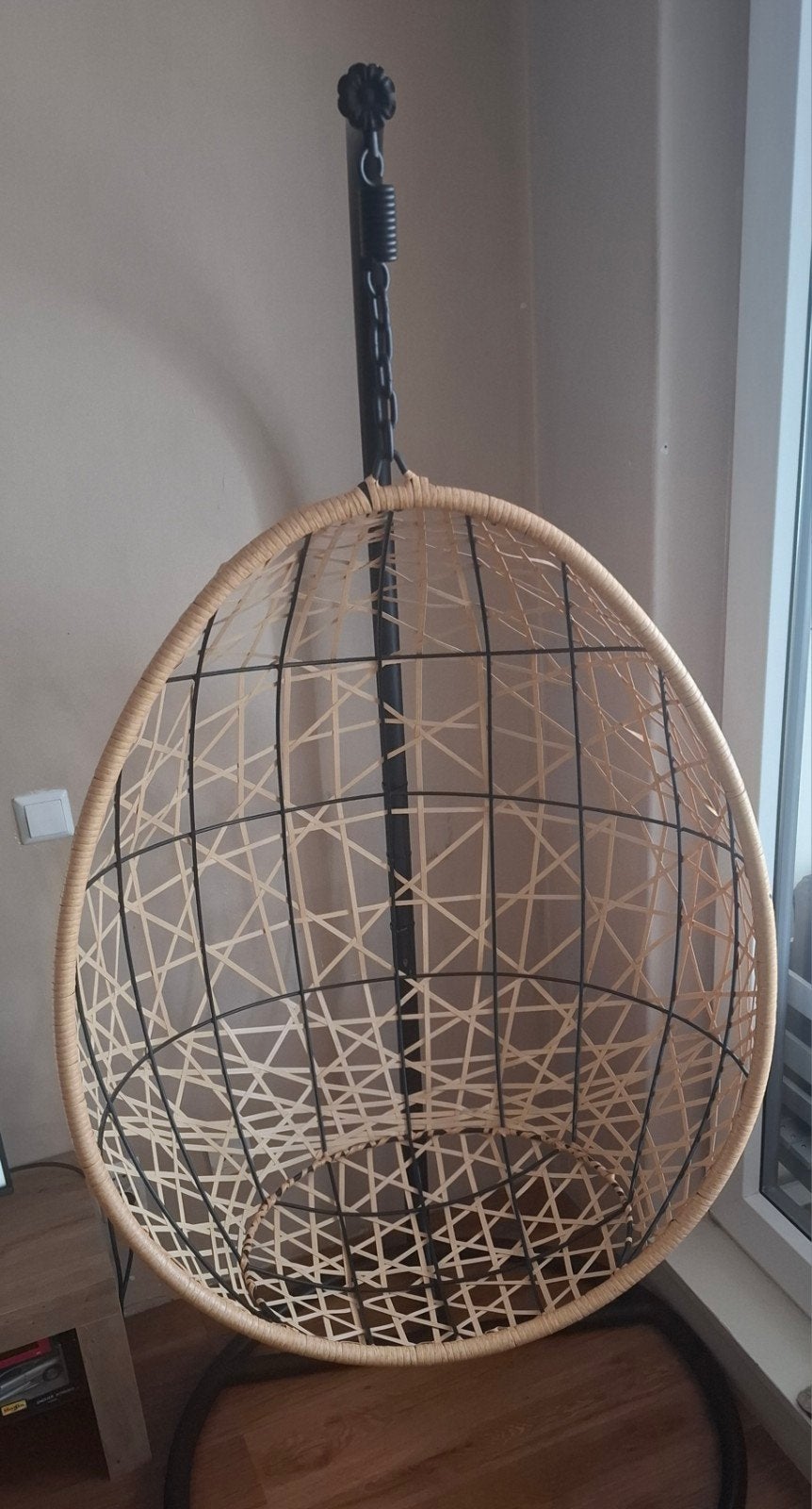 Xenos hangstoel swing met standaard / eistoel, Ophalen, Gebruikt