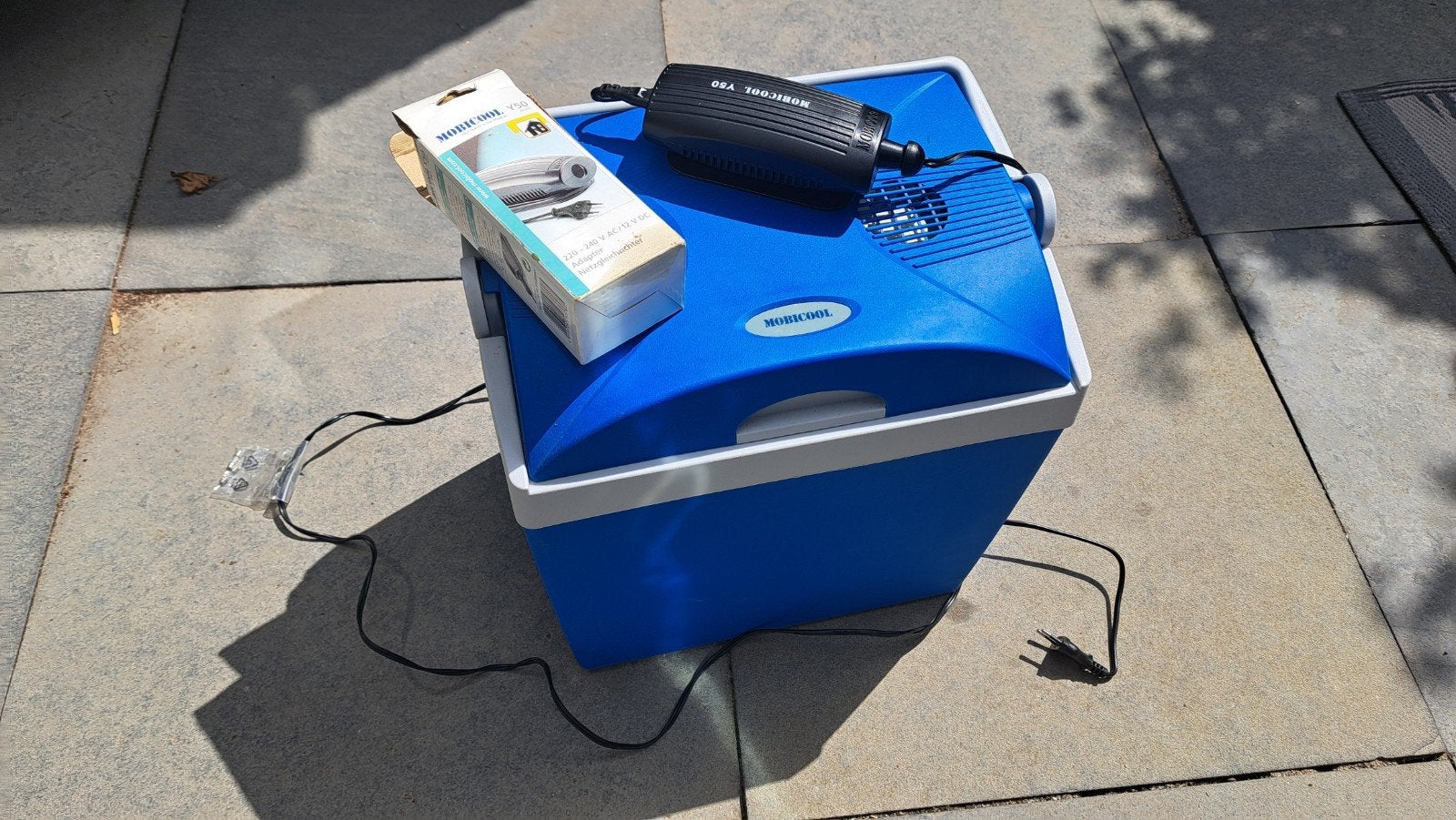 Mobicool Koelbox TC-23-12 met adapter, Caravans en Kamperen, Koelboxen, Ophalen, Gebruikt