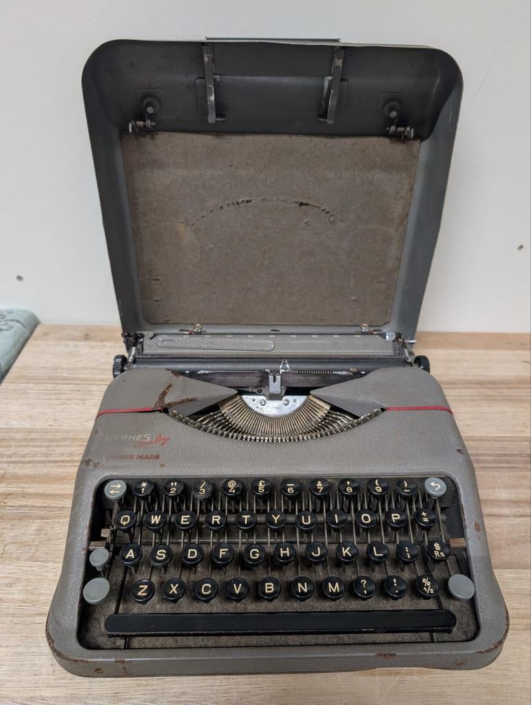 Hermes baby typemachine rek5, Ophalen of Verzenden, Hermes, Nvt, Nvt