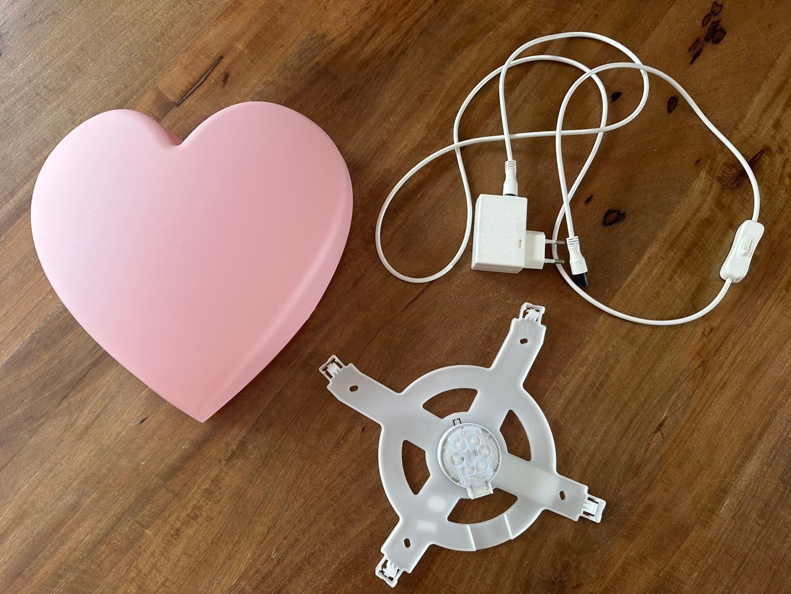 Ikea LED lampje hart UPPLYST, Huis en Inrichting, Ophalen, Zo goed als nieuw
