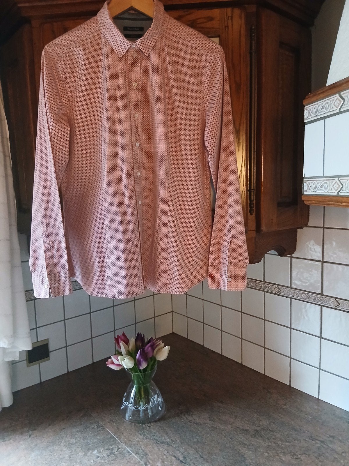 Marc O'Polo blouse (Melvin) – Maat 40, Ophalen of Verzenden, Zo goed als nieuw, Maat 38/40 (M), Rood