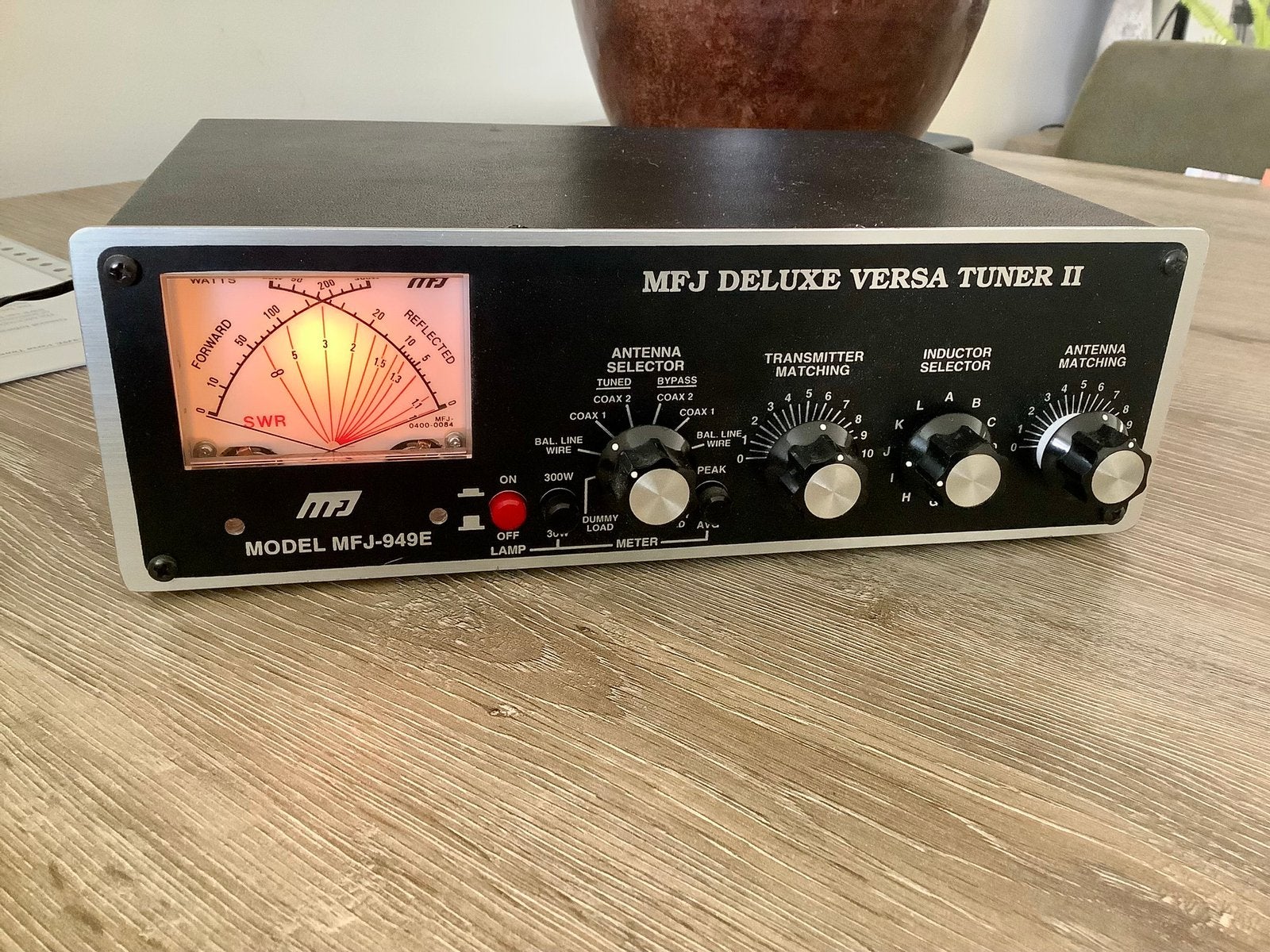 MFJ Deluxe versatuner II MFJ-949E, Ophalen of Verzenden, Zo goed als nieuw